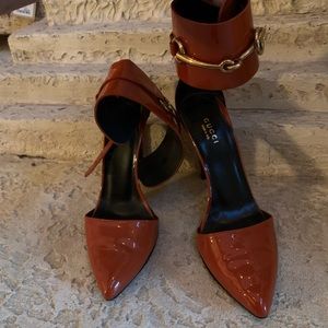 Gucci Ursula Ankle Strap Pump